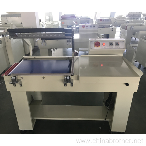 Brother Semi Automatic L Bar Shrink Wrap Cutting Machine FQL450A Sealing Cutting Shrink Plastic Packaging Sealers Case 16m/min